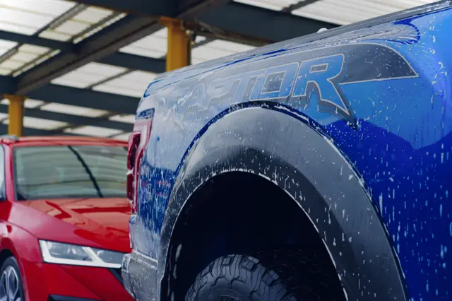 Raptor arches, degreased